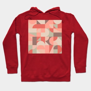 Mid Century Shapes N.07 / Hot Summer Geometry Hoodie